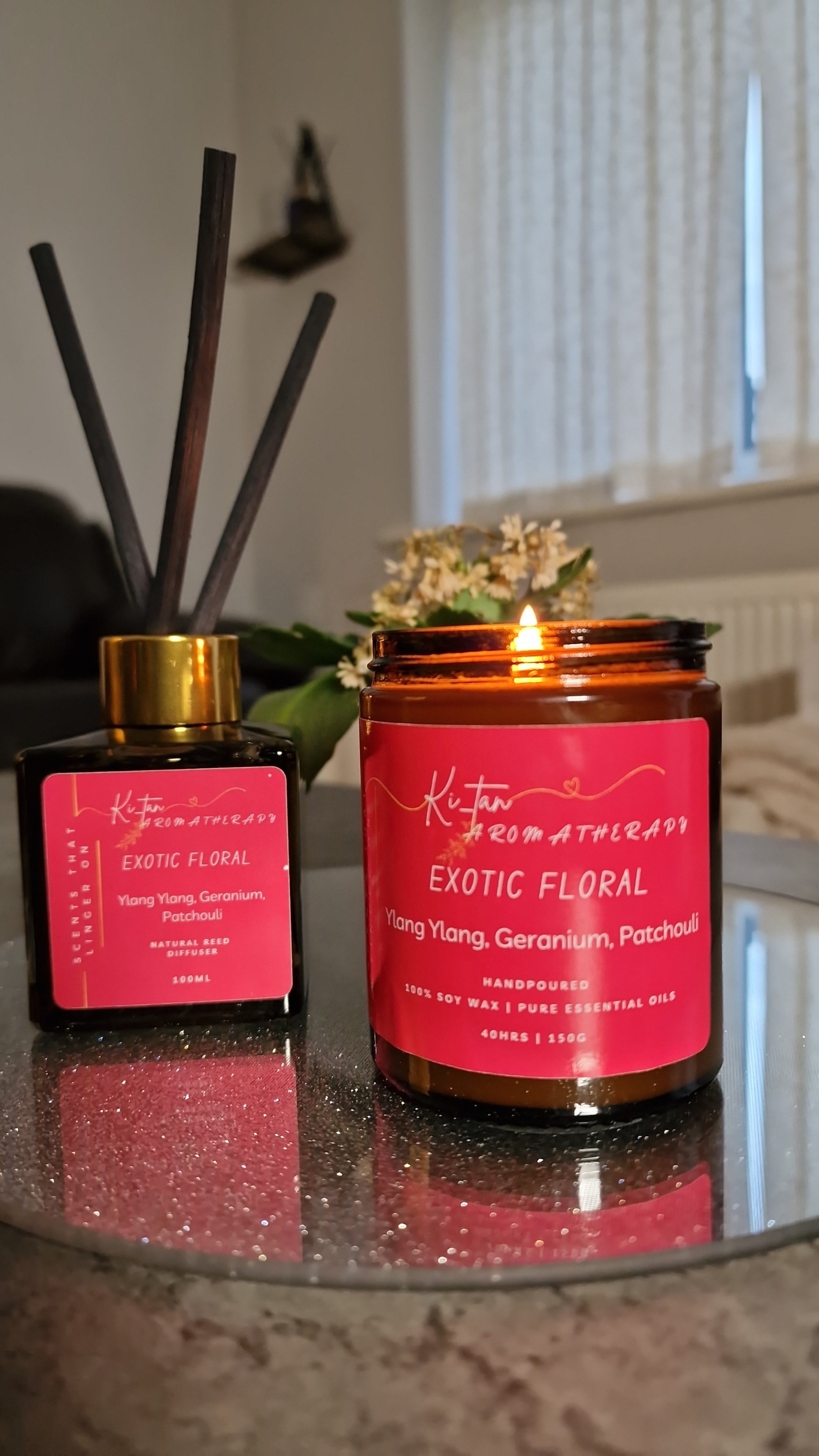 Exotic Floral Gift Set