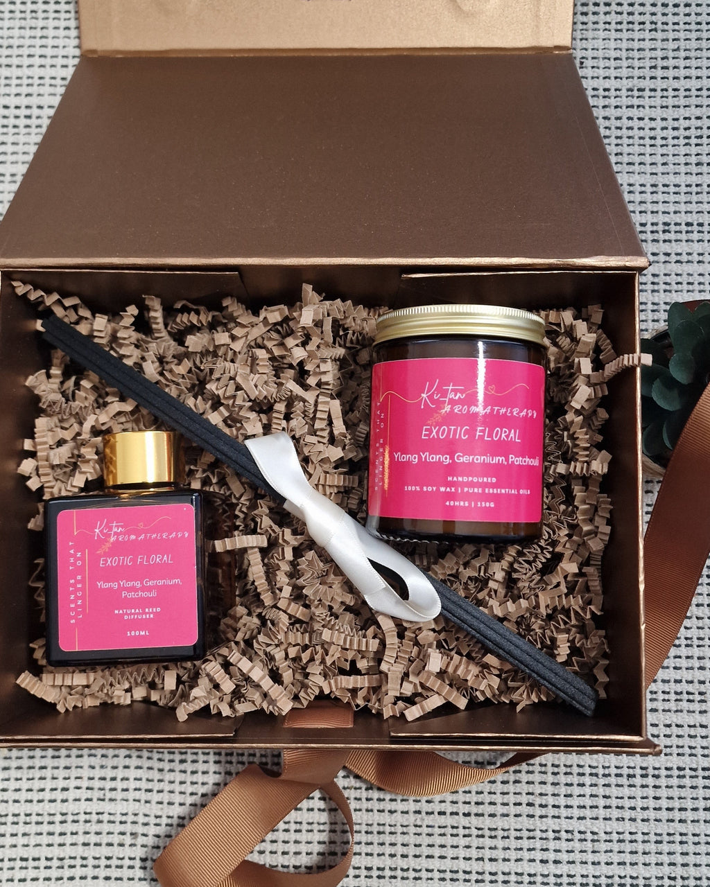 Exotic Floral Gift Set