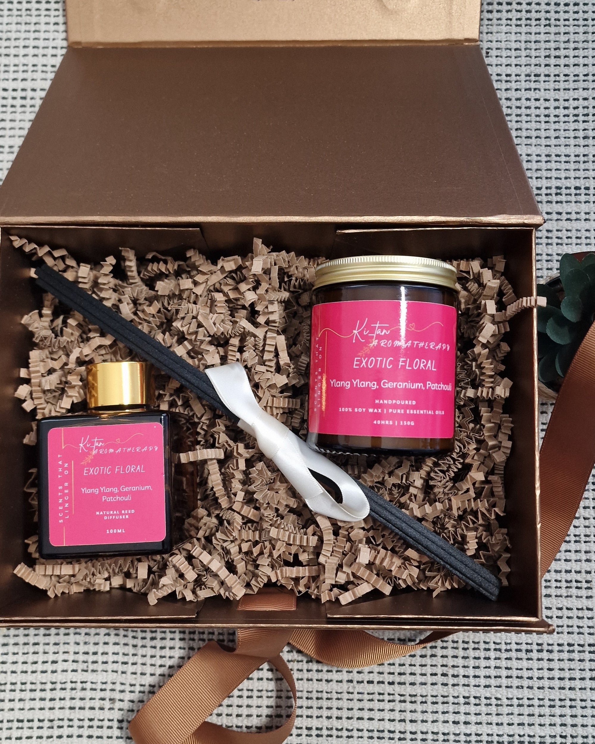 Exotic Floral Gift Set